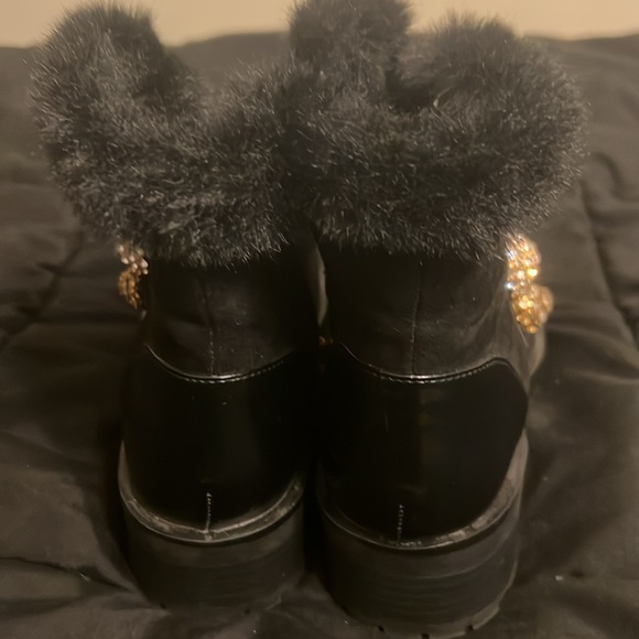 Nanette Lepore Ibiza Faux Fur Boots NWOT - Picture 2 of 7